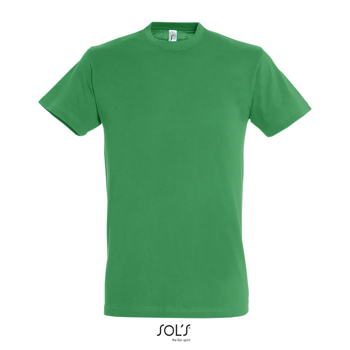 Tshirt unisex personnalisé en coton 150g - REGENT Vert Prairie